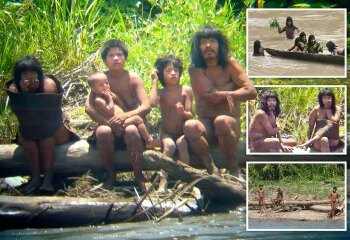 Surgen imágenes en HD nunca antes vistas de una tribu amazónica aislada