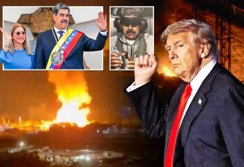 Trump comparte una foto de Maduro con los ojos vendados bajo custodia mientras Don promete gobernar Venezuela después de un 'asalto no visto desde la Segunda Guerra Mundial'