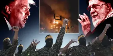 Trump dice que desearía no tener que bombardear a Irán y revela que el régimen DEBE hacer "dos cosas" cuando un "rastreador nuclear" aterriza en el Reino Unido