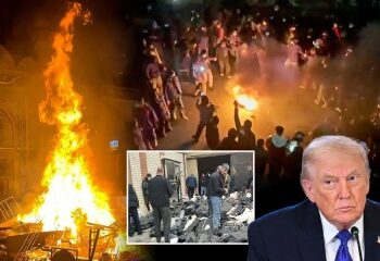 Trump podría atacar a Irán tan pronto como MAÑANA, cuando el desmoronado régimen del ayatolá diga que está listo para la guerra y establezca objetivos estadounidenses.