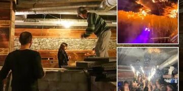 Un banquero héroe 'salvó a diez jóvenes' del infierno de un bar suizo que mató a 40 después de que su hija pidiera ayuda