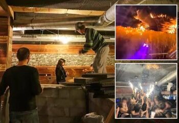 Un bar suizo en el horroroso incendio de Nueva York 'mantuvo los extintores en la habitación CERRADA y la salida de emergencia cerrada'