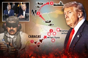 Venezolanos atónitos comparten el terror cuando comandos estadounidenses detonaron explosiones de 'terremoto' y capturaron a su presidente Maduro