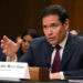 El secretario de Estado de Estados Unidos, Marco Rubio, testifica en una audiencia del Comité de Relaciones Exteriores del Senado sobre la política de Estados Unidos hacia Venezuela el 28 de enero de 2026, en el Capitolio de Washington, DC.