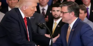 Johnson invita a Trump a pronunciar el primer estado de la Unión del segundo mandato el 24 de febrero