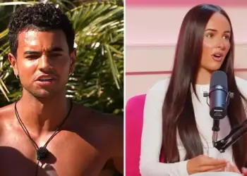 Lauren reacciona al ser criticada por Harrison en la televisión