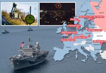 Putin 'intercepta los satélites clave de Europa', lo que genera temores de que Rusia pueda piratear información