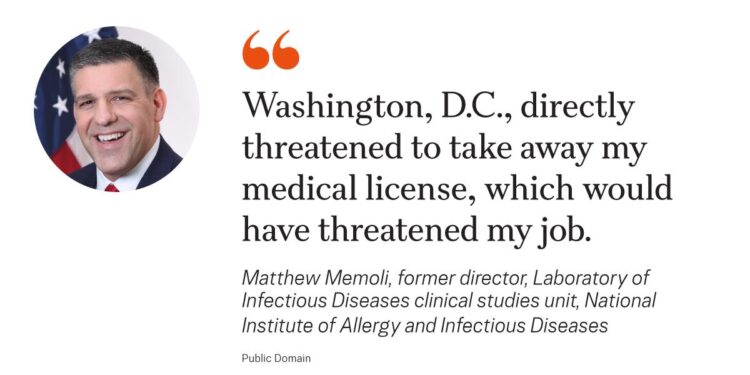 Diputado de Fauci que rechazó la vacuna COVID-19 temía represalias: correos electrónicos | Noticias mundiales de la USNN