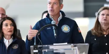 Duffy Seeking $10 Billion From Congress to Revamp Air Traffic Control System