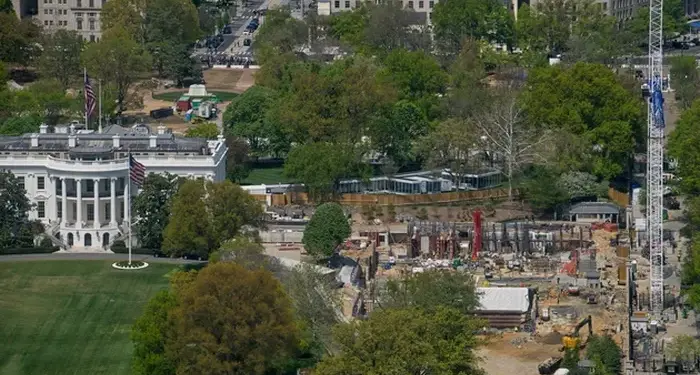 Appeals Court Allows Construction of White House Ballroom to Continue
