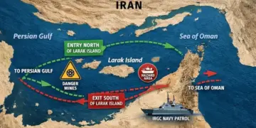Iran Declares Strait of Hormuz Open, but Warns of Risk From Mines