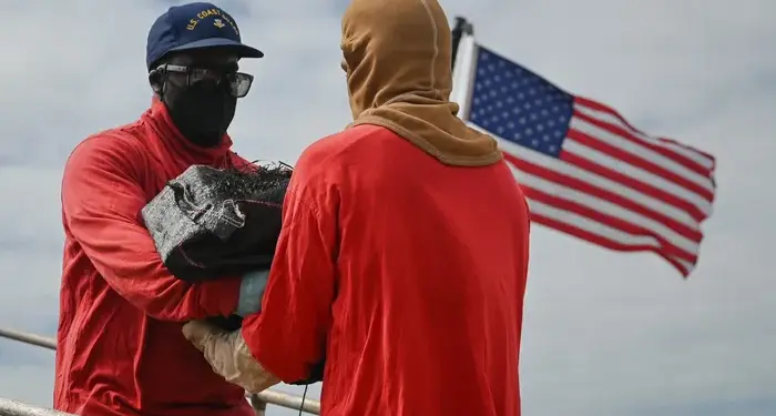 Coast Guard Offloads $28 Million Worth of Seized Cocaine in Miami Beach