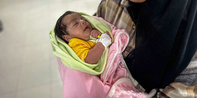 Los contaminantes de la guerra pueden estar envenenando a una generación de madres y sus bebés en Gaza