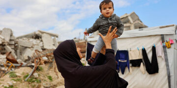 La maternidad en Gaza parece ser un cuidado incluso cuando ya no queda nada para dar