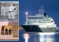 Los médicos del ejército se lanzan en paracaídas a una isla remota para ayudar al británico 'golpeado por el hantavirus' después de descender de un crucero condenado al fracaso.
