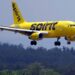 Un Airbus 319 de Spirit Airlines se acerca al Aeropuerto Regional de Manchester Boston para aterrizar, en Manchester, NH, el 2 de junio de 2023. (Charles Krupa/Foto AP)